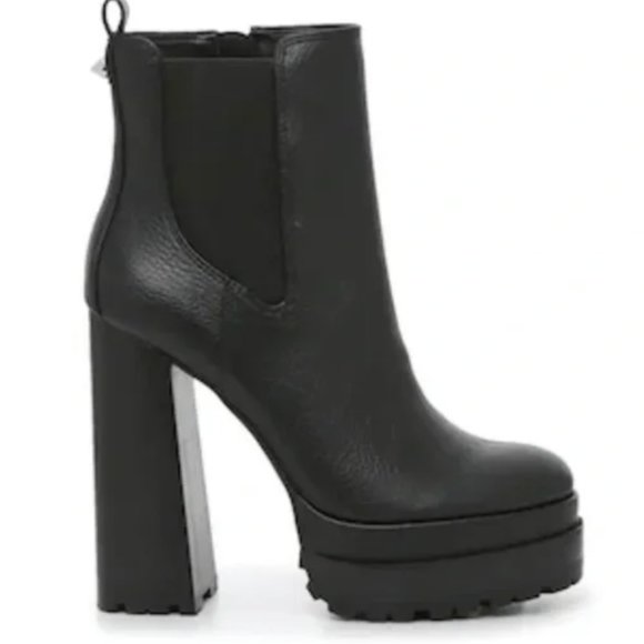 JLO JENNIFER LOPEZ Margy Platform Bootie Size 9.5 - Worn Once - Picture 1 of 9